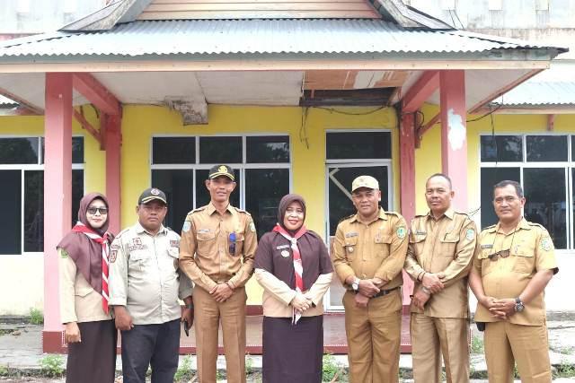 Ketua Kwarcab Meranti Tinjau Tapak Perkemahan Akbar di Rangsang