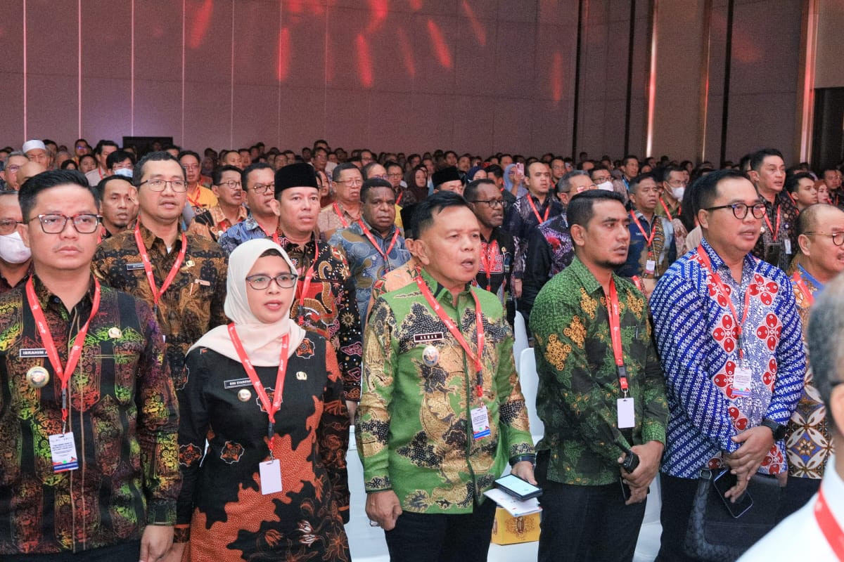 Plt Bupati Asmar Hadiri Temu Bisnis di JIExpo