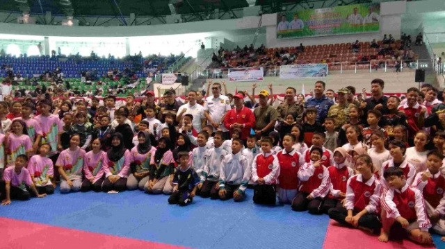 Kejurprov Karate FORKI Riau 2026 Resmi Dibuka, 1.050 Karateka Siap Bertanding