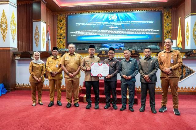DPRD Pekanbaru Sahkan Perda SOTK, Ada 3 Dinas Baru di Pemko