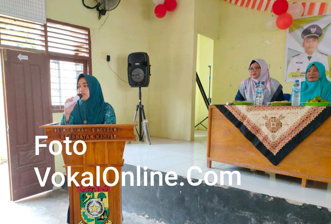 PKK Desa Ranah Singkuang Gelar Lomba Mars Tingkat Dusun seDesa 
