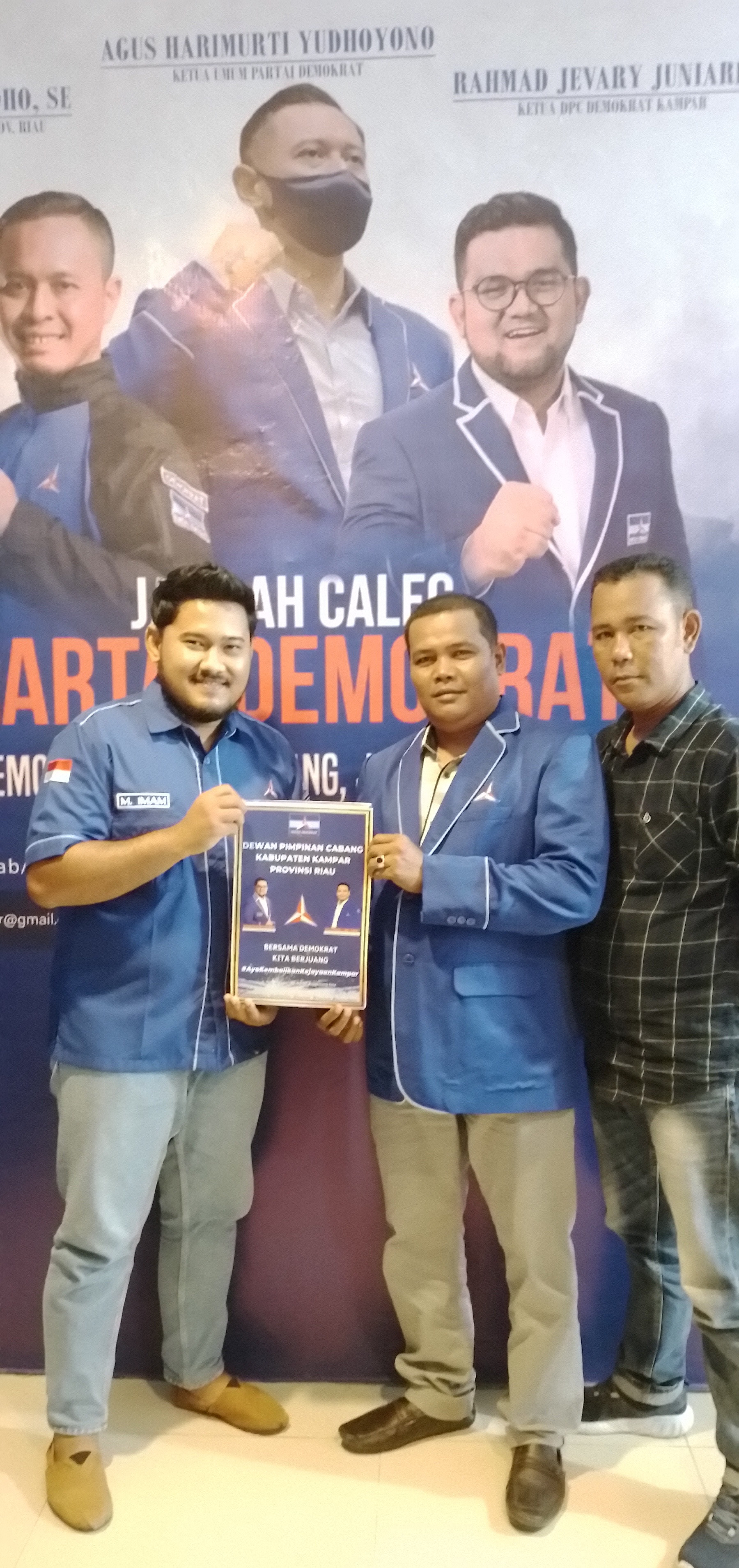 Putra Asli Pulau Birandang Murisnaldi.SH.MH, Maju Caleg Dari Demokrat Dapil IV