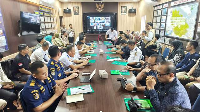 Polda Riau Gelar Rapat Forum LLAJ 2025 untuk Pastikan Kesiapan Operasi Ketupat Lancang Kuning 2025
