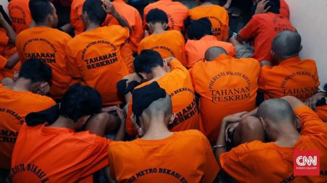 Hendak Serang Bodrex Makassar, 6 Anggota Geng Motor Ditangkap