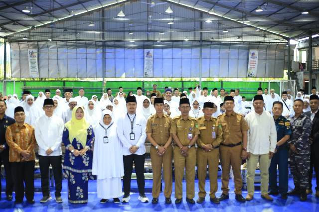 110 CJH Meranti Ikuti Bimbingan Manasik Haji