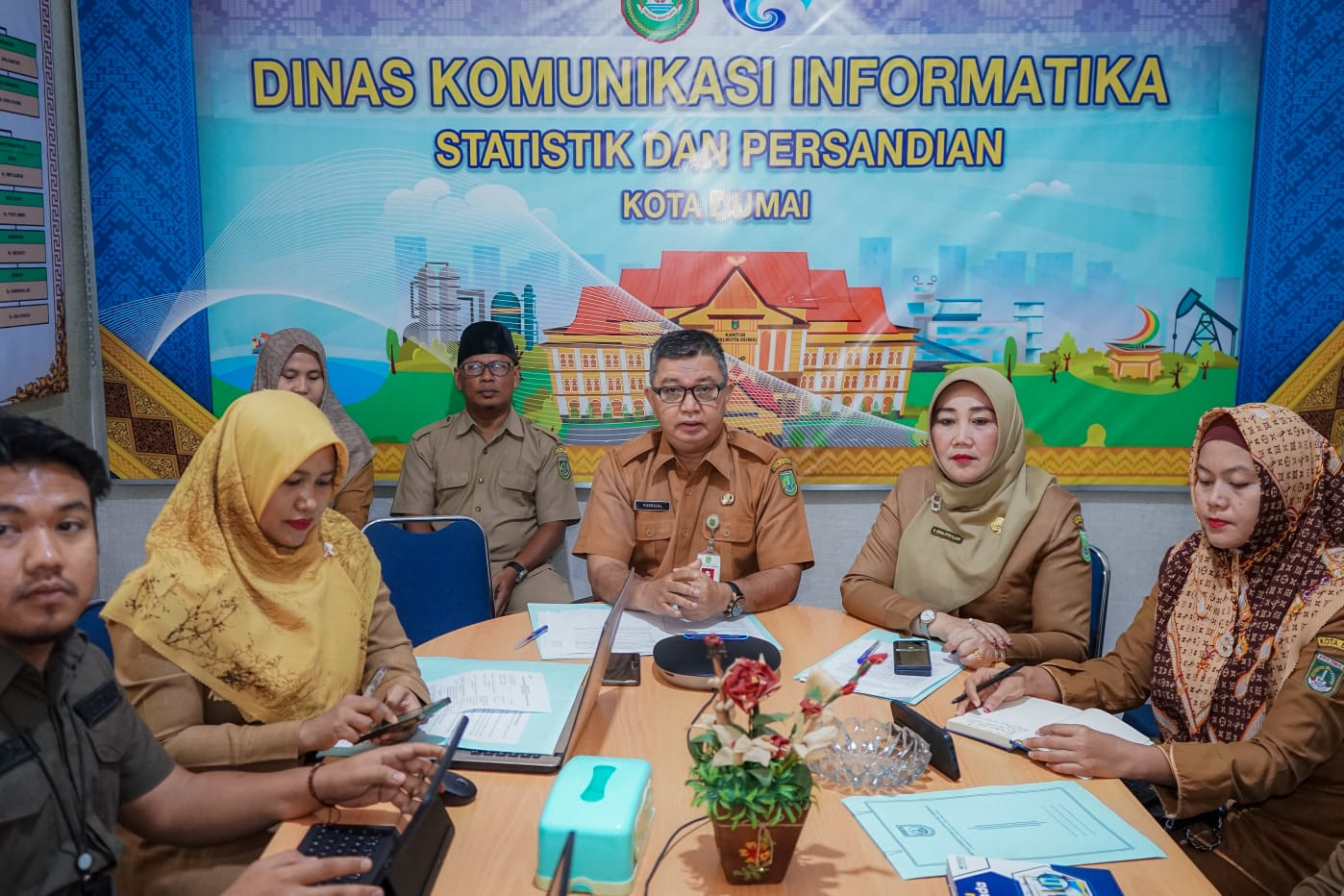 Dispersip Dumai Sosialisasi Pemanfaatan Koleksi Digital Perpustakaan Nasional