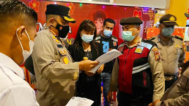 Polresta Pekanbaru Gelar Operasi Yustisi Protokol Kesehatan