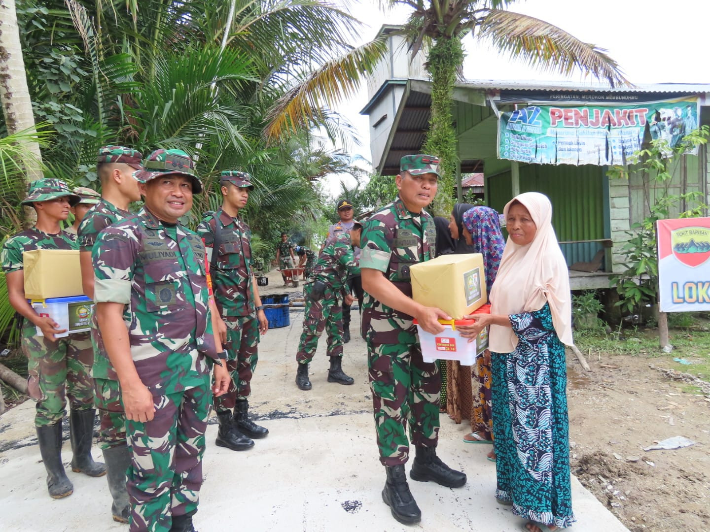 Tinjau Langsung Lokasi TMMD Ke-115 Di Kelurahan Teluk Meranti, Ini Kata Danrem 031/Wirabima