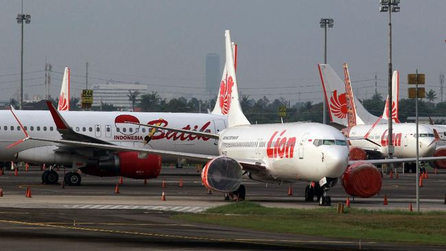 Sayap Pesawat Lion Air Tabrak Garbarata Bandara Mopah Merauke 