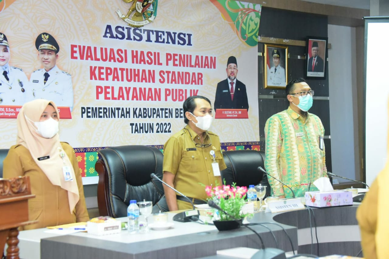 Pemkab Bengkalis Evaluasi Penilaian Kepatuhan Standar Pelayanan Publik