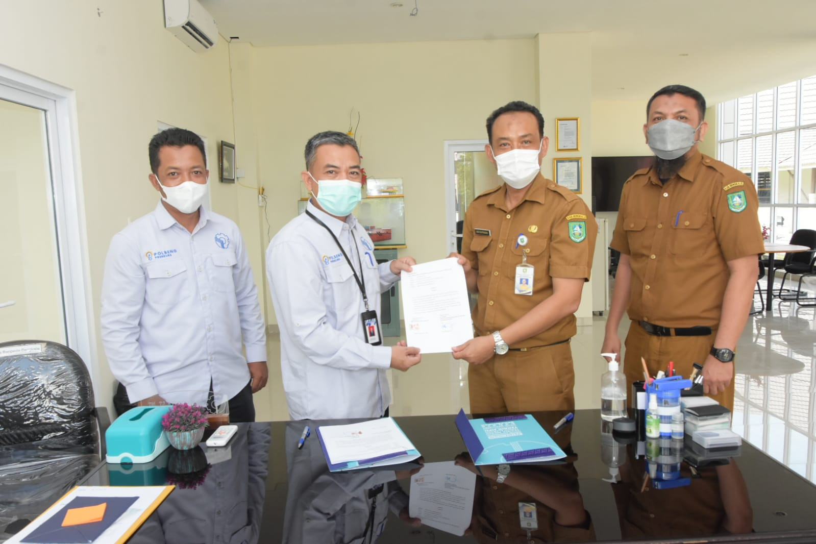 Politeknik Negeri Bengkalis melakukan Kerjasama dengan Diskominfotik