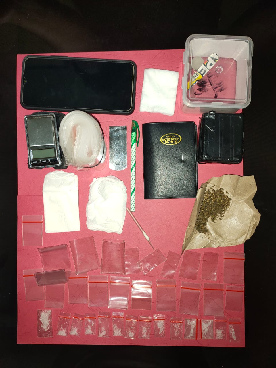 Tanjung Medan Rawan Narkoba, Sabu Dan Ganja Diamankan Polisi