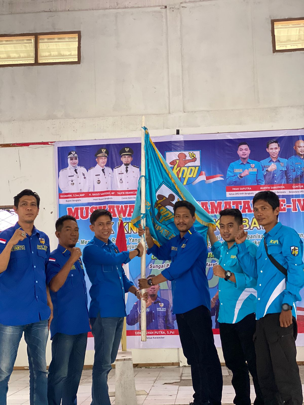 Hery Setiawan Terpilih sebagai Ketua DPK KNPI Bukit Batu 2022 - 2025