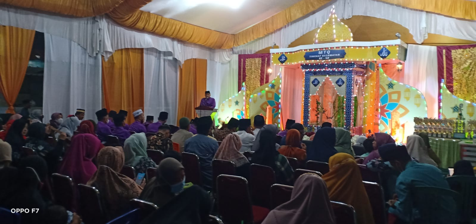 Camat Resmi Menutup MTQ ke 52 Tingkat Kecamatan Pasir Penyu
