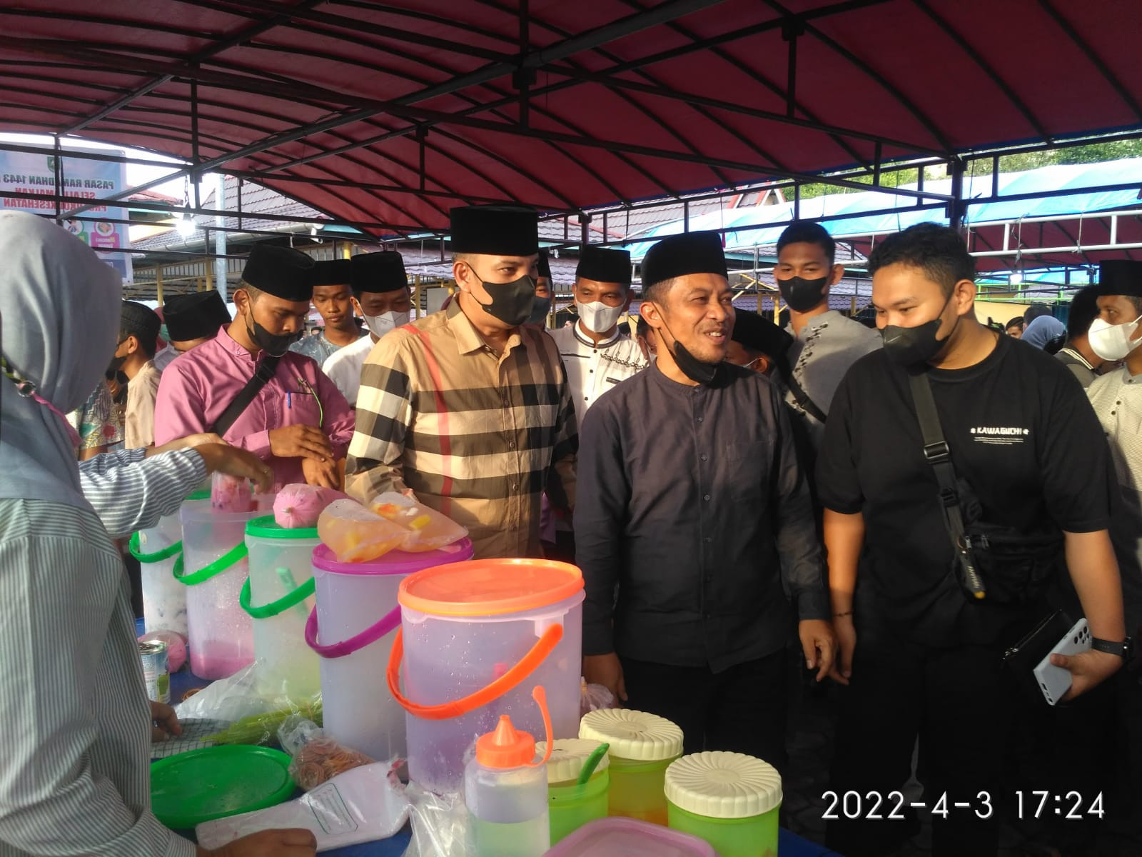 Peresmian Bazar Ramadhan Dibuka Wabup Bengkalis