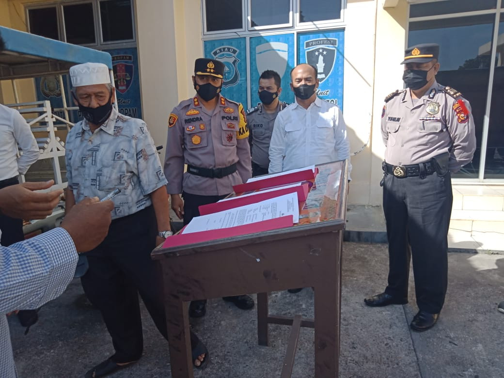 Polres Kuansing Ungkap Tiga Laporan Polisi Curanmor, Korban Silahkan ke Polres Jemput Motornya