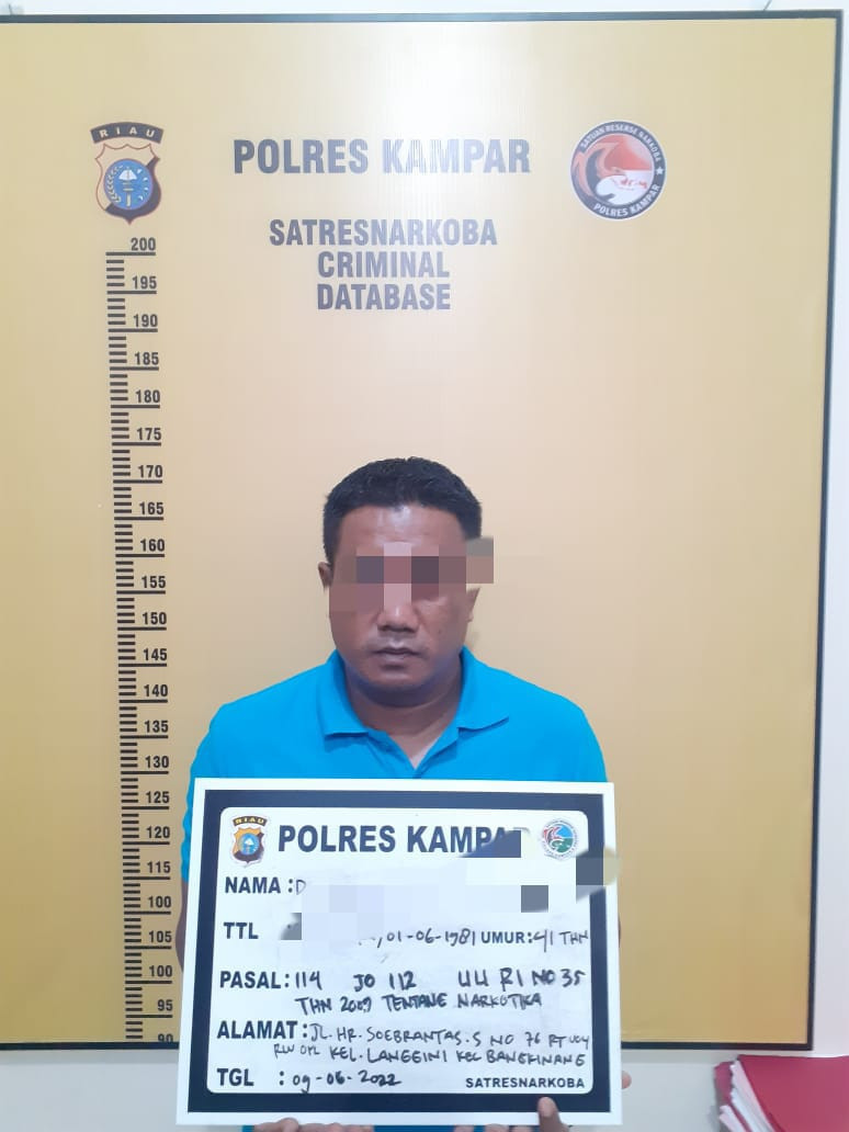 Satu Tahun DPO, Pelemparan Sabu ke Lapas Bangkinang di Ringkus Tim Ojoloyo