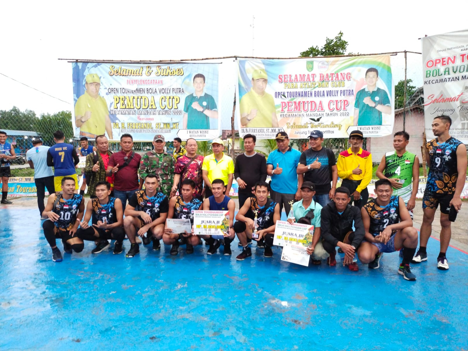 Ferryandi Tutup Open Turnamen Pemuda Cup Kecamatan Mandah