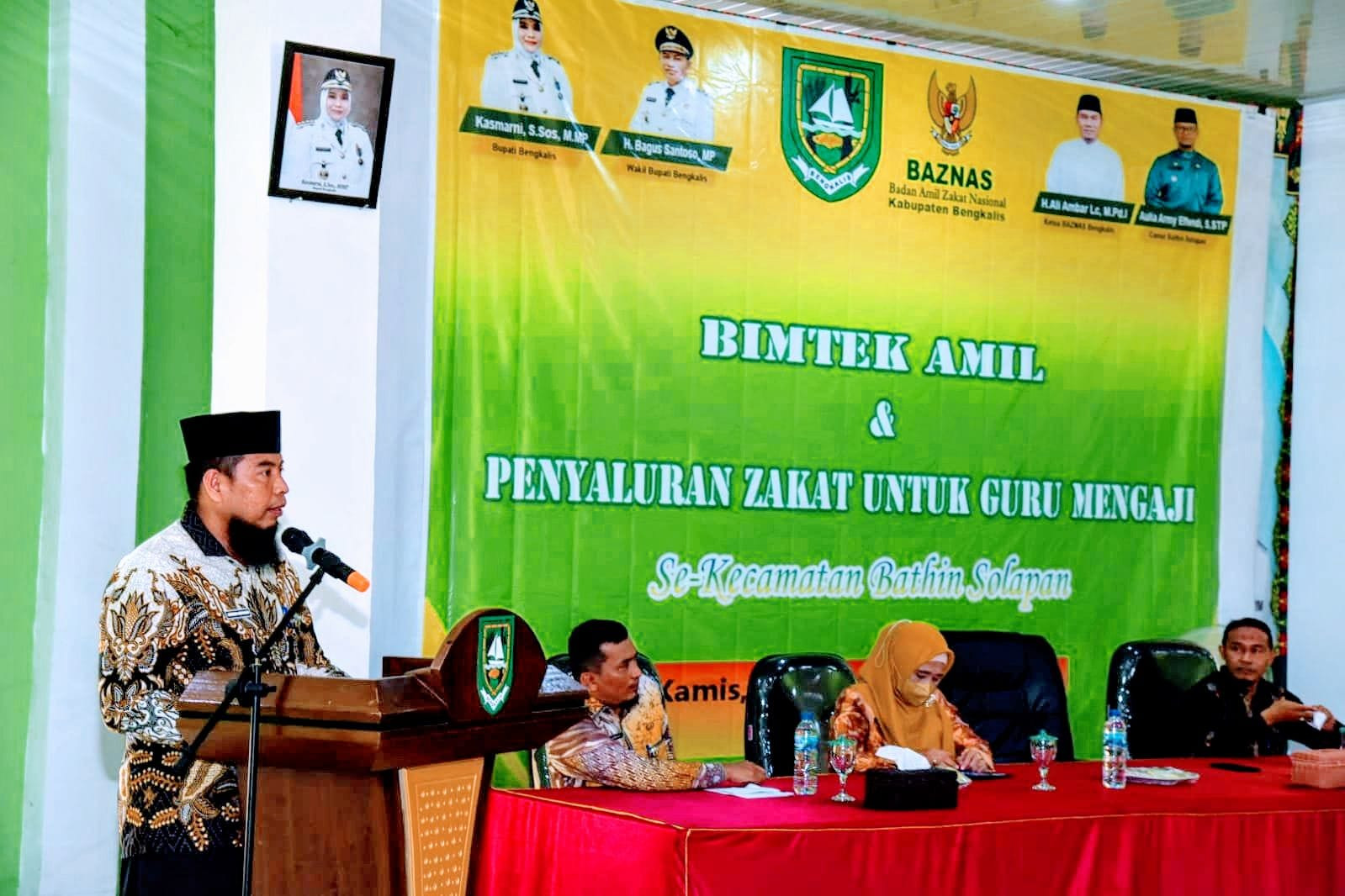 Baznas Bengkalis Adakan Bimtek untuk Kecamatan Bathin Solapan