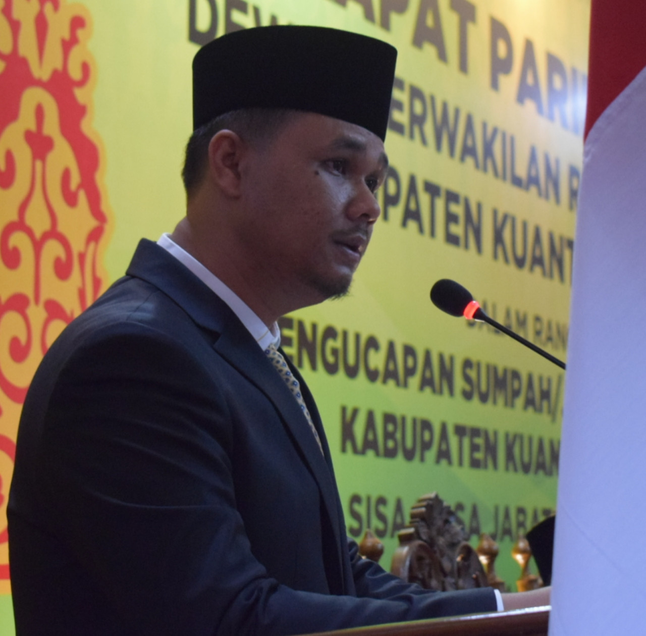 Ketua DPRD Kuansing Resmi Surati Ketua DPP Lima Partai Koalisi Sanjay