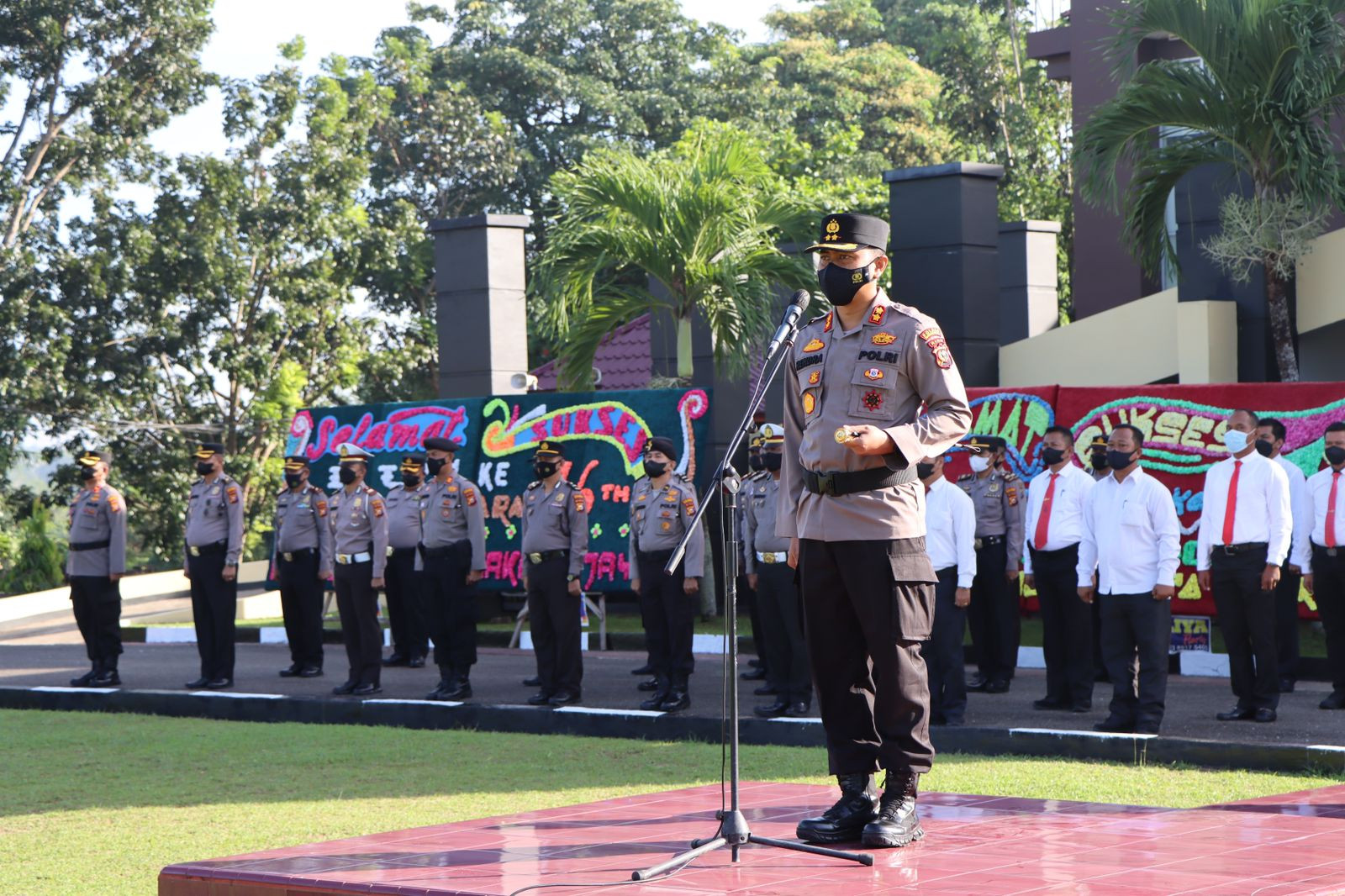 Empat puluh satu Personil Polres Kuansing, Kenaikkan Pangkat