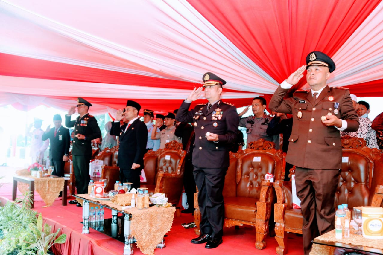 Wakil Bupati Bengkalis Turut Menghadiri Hari Bhayangkara ke-76