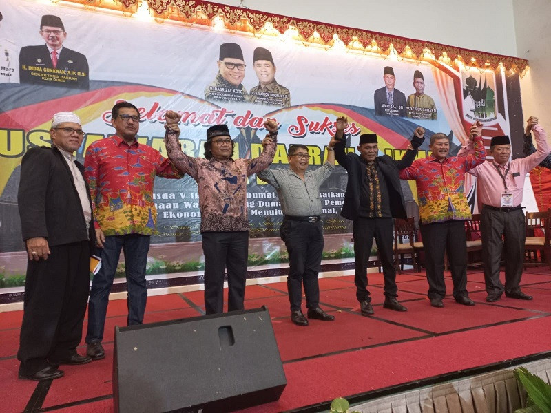 Musda ke V, Amrizal Kembali Pimpin IKMR Dumai 