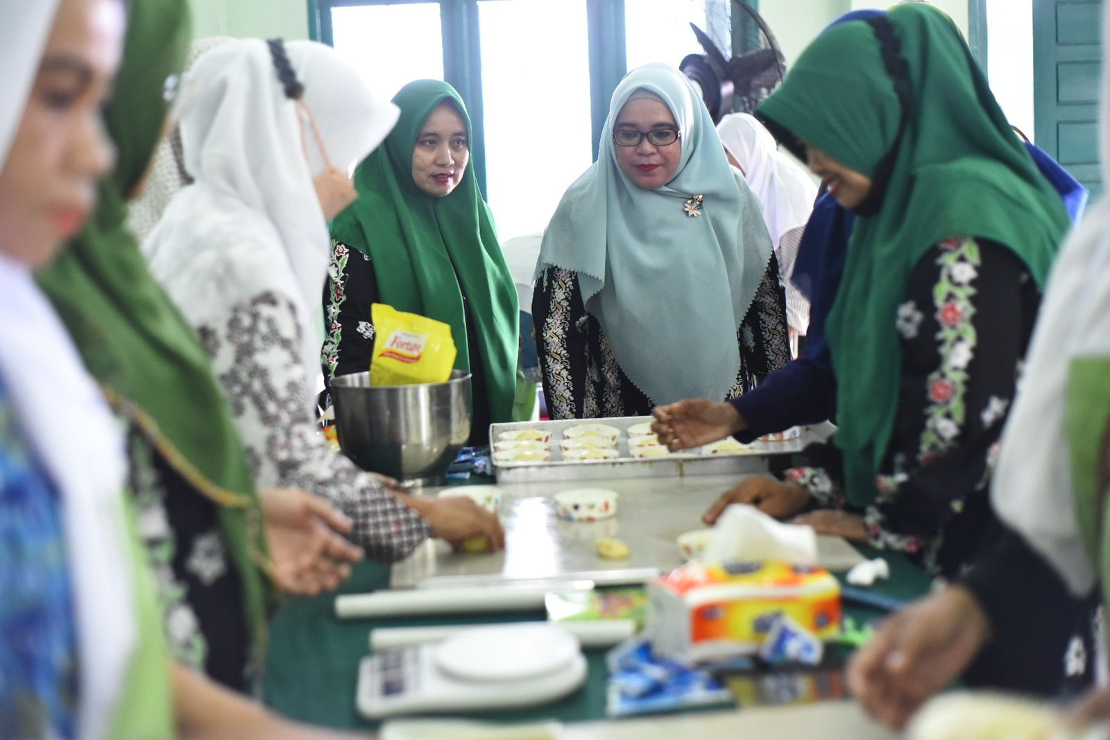 Ketua BKMT Muslimawati Catur Buka Pelatihan Pembuatan Kue Bakery