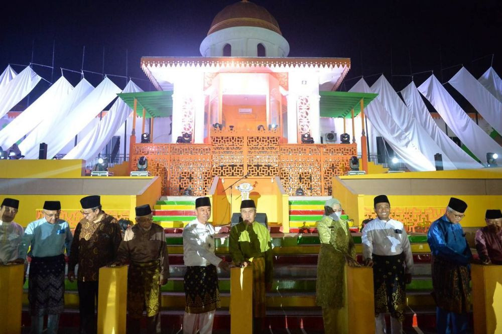 Pembukaan MTQ Riau Berlangsung Meriah