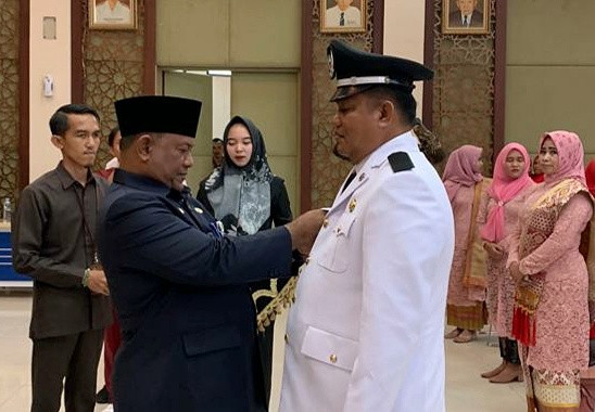 Sekda Kampat Lantik Kades Yang Putusan Hukum Belum Inkrah