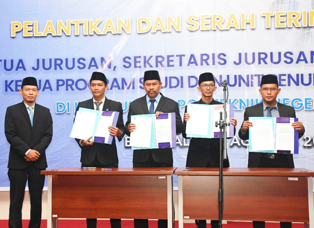 Polbeng Lakukan Pelantikan Sejumlah Pejabat