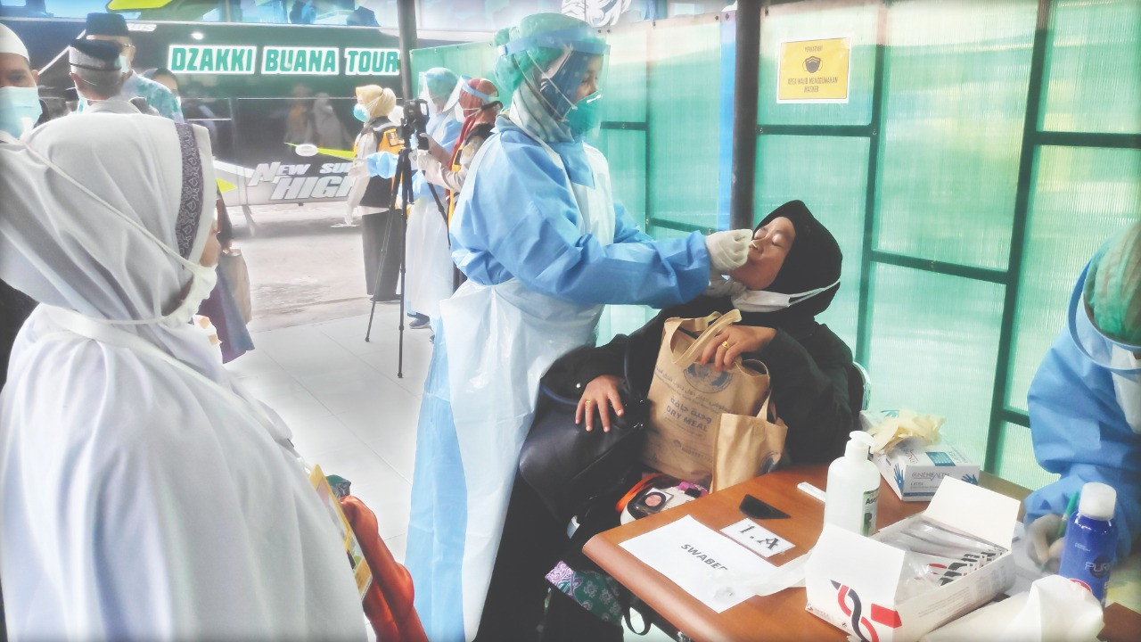 Sejumlah Haji di Riau Terpapar Virus Corona