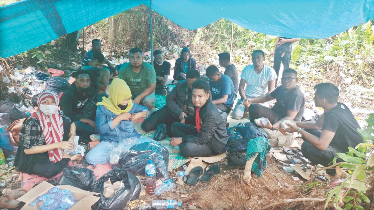Puluhan TKI Nyasar di Kota Dumai