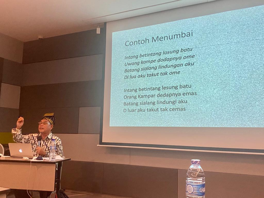 LAMR Diminta Mengevaluasi Pantun Warisan Dunia