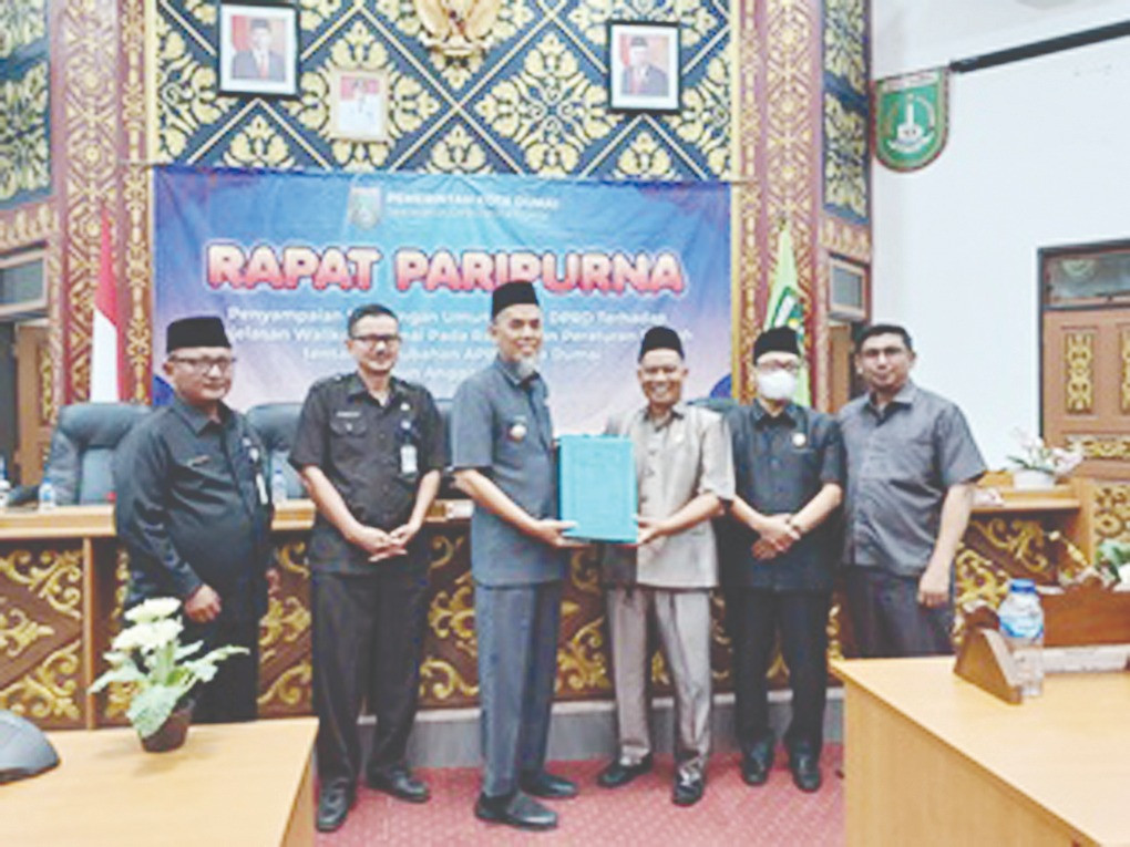 Fraksi DPRD Dumai Sampaikan Pandangan Umum Terhadap Perubahan APBD 2022