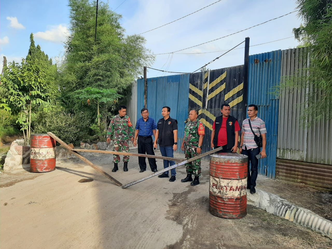 Komitment Polres Dumai Bersama Kodim Bersinergi Berantas Aksi Kejahatan