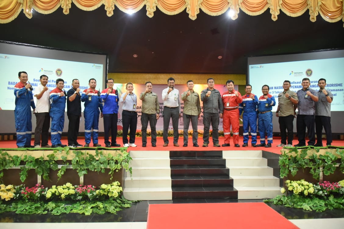 PT KPI RU Dumai Bersama BNPT Gelar Sosialisasi dan Asesmen Sistem Pengamanan