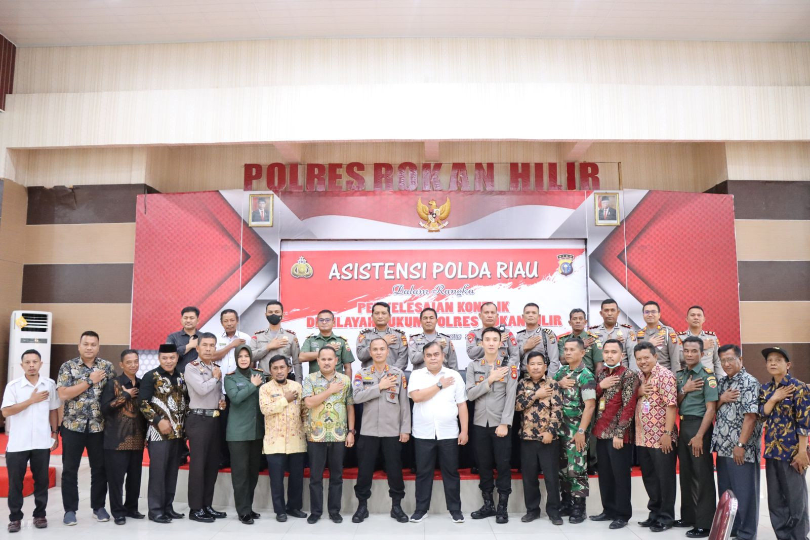 Dua SPSI Bertikai, Ini Harapan Kapolres Rohil