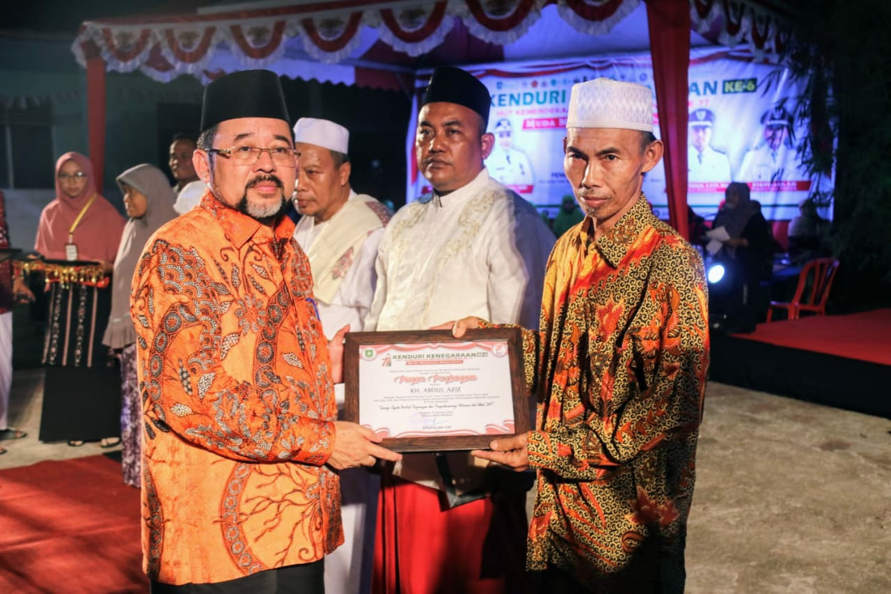 Sekda Bengkalis Menghadiri Malam Kenduri Kenegaraan Ke-6
