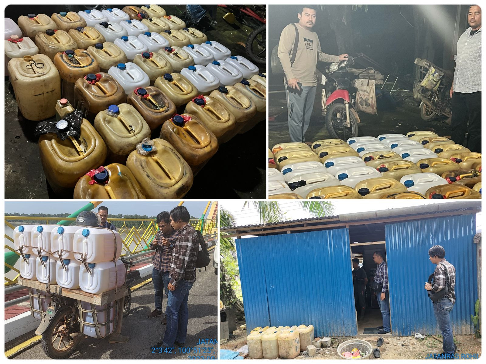 Bisnis Jual Beli BBM Bersubsidi, Warga Ini Diciduk Polres Rohil