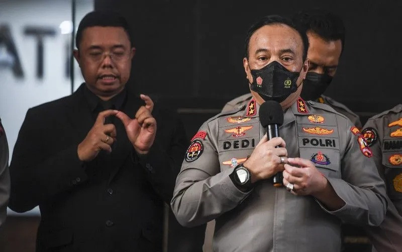 Polri: Isu Jet Pribadi Brigjen Hendra Bagian Materi Timsus