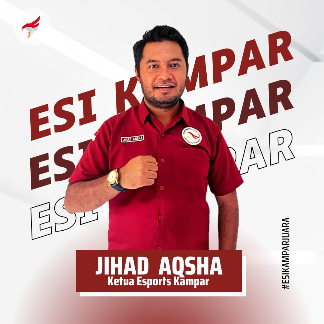 Jihad Aqsha Pimpin Cabor Esports Kabupaten Kampar Periode 2022- 2024