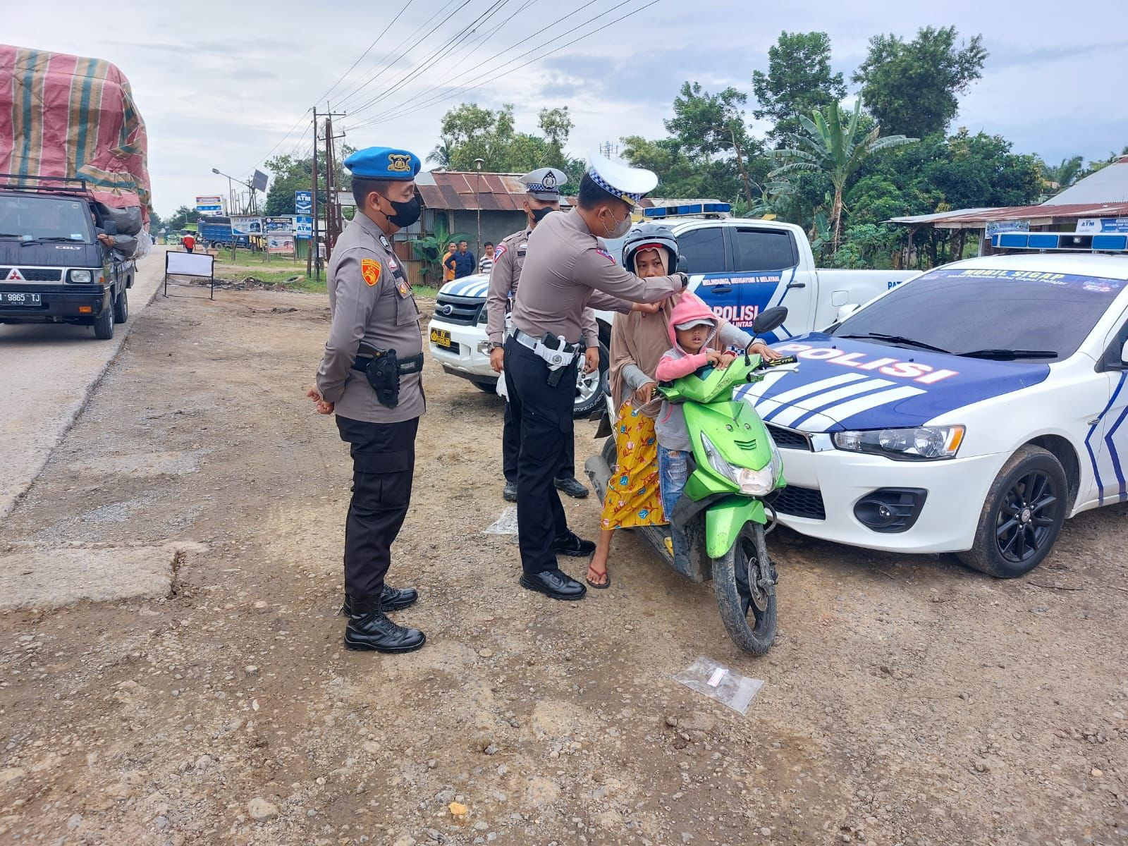 Optimalkan Operasi Zebra LK 2022, Satlantas Polres Inhu Razia di 3 Titik