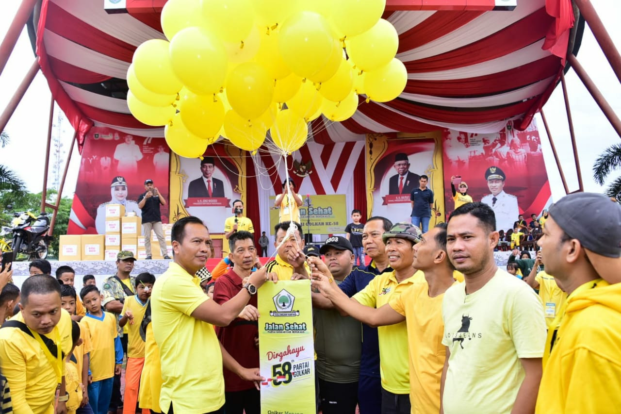 Dirgahayu HUT Ke-58 Partai Golkar, sehat, sehat dan jaya