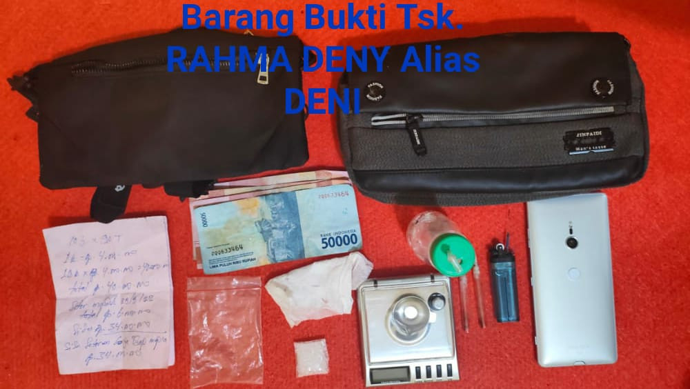 Satuan Reserse Narkoba Polres Rohil Bekuk Empat Pemuja Narkoba