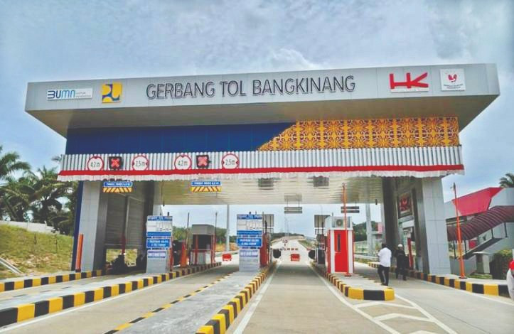 Kamis Lusa Tol Pekanbaru-Bangkinang Beroperasi