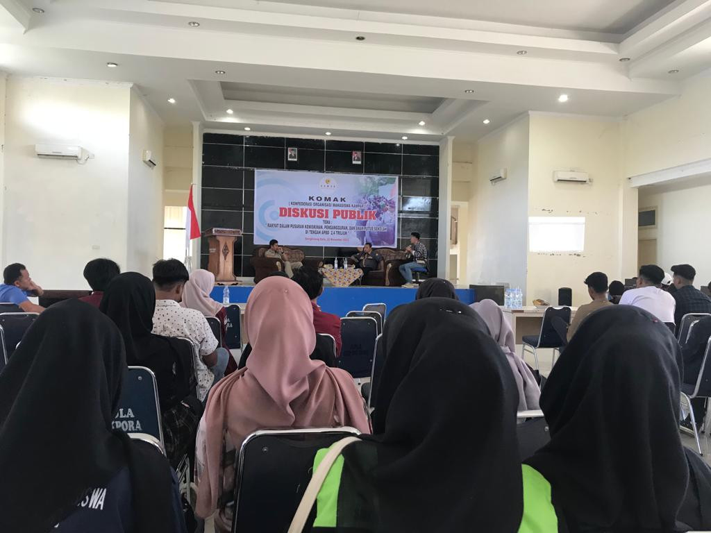 Komak Sebut, Sekda Yusri Ketua Tim TPAD Gagal Dalam Menyusun Anggaran Untuk Kepentingan Rakyat