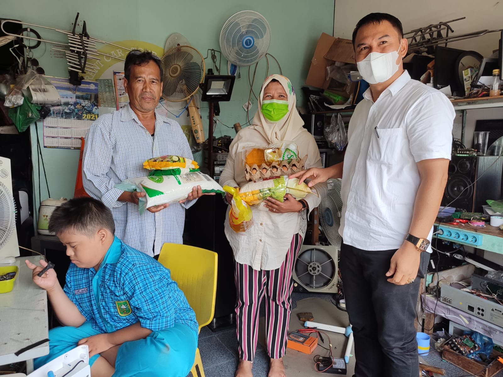 Ini Kegiatan Direktorat Intelkam Polda Riau Sempena Hari Disabilitas Internasional 2022.