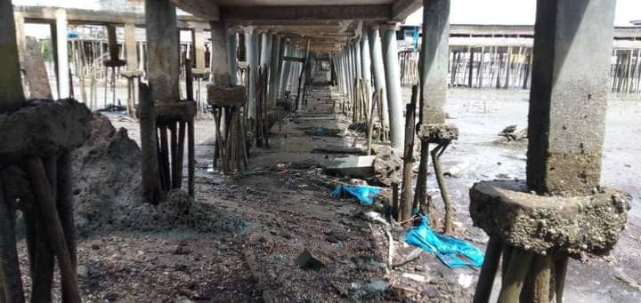 Jalan Kuning Jalil Panipahan Memprihatinkan,Kondisinya Memprihatinkan