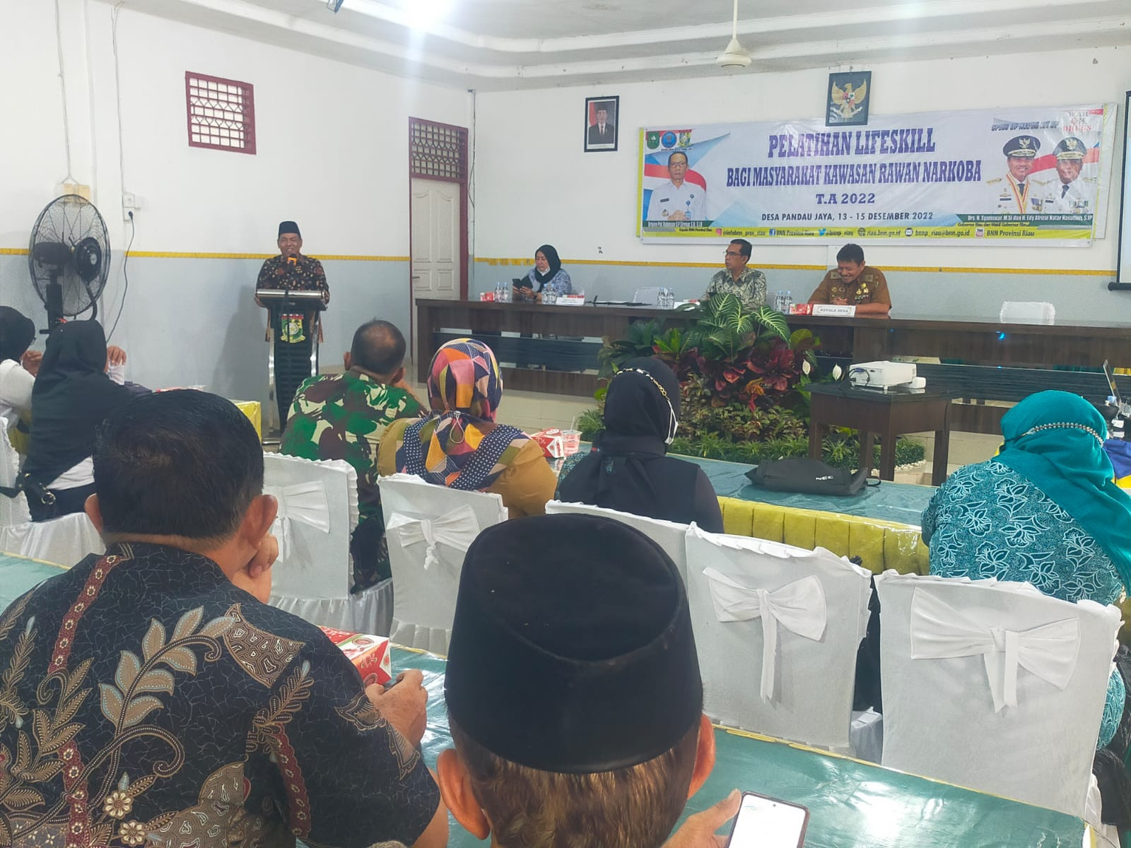 Eddy Mohd Yatim:Pelatihan BNN Hendaknya Berdampak Positif Terhadap Pemuda di Riau